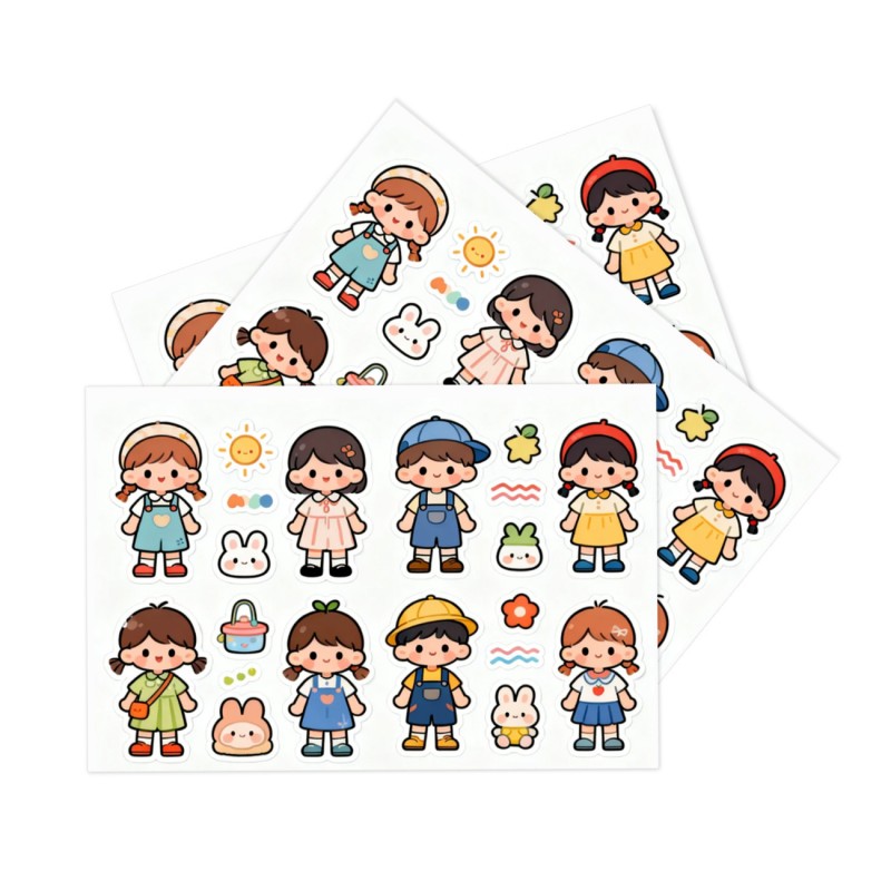 Custom Vinyl Stickers for Kids Rewards & Craft Projects