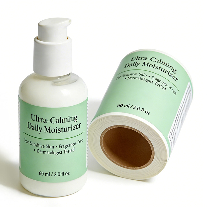 Waterproof Skincare Cream & Lotion Bottle Labels Wholesale
