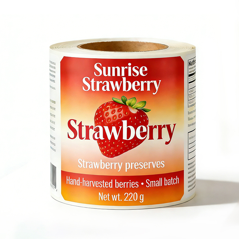 Jam Jar Labels for Food Packaging Manufacturer