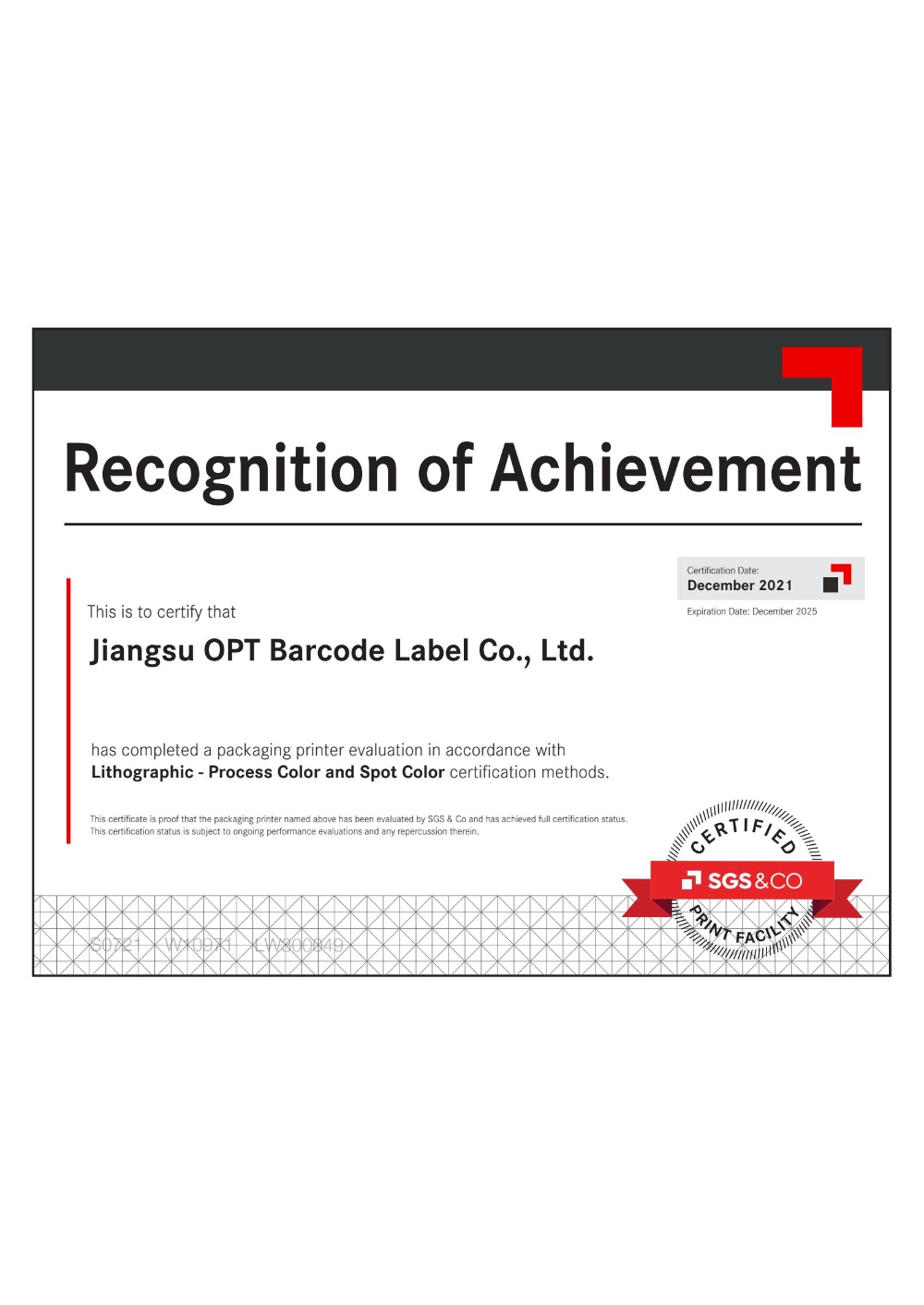 Certificate 18