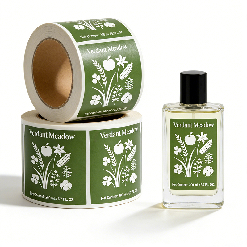 Synthetic Paper Perfume Bottle Labels Manufacturer