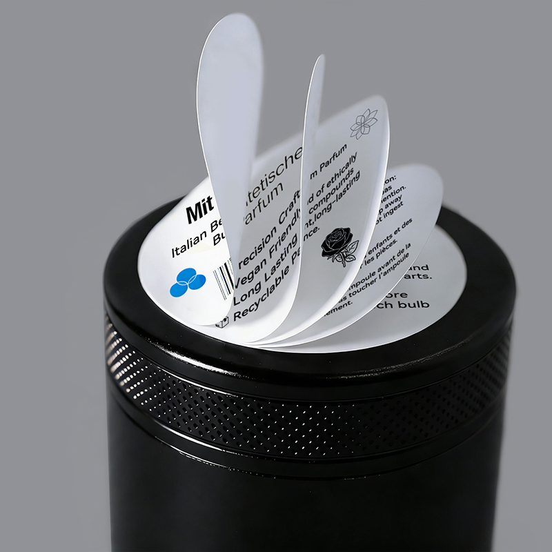 Multilayer Peel-Off Booklet Labels for Bottles Manufacturer