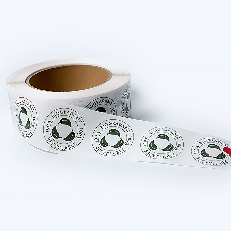 Eco-Friendly Compostable Roll Labels Manufacturer