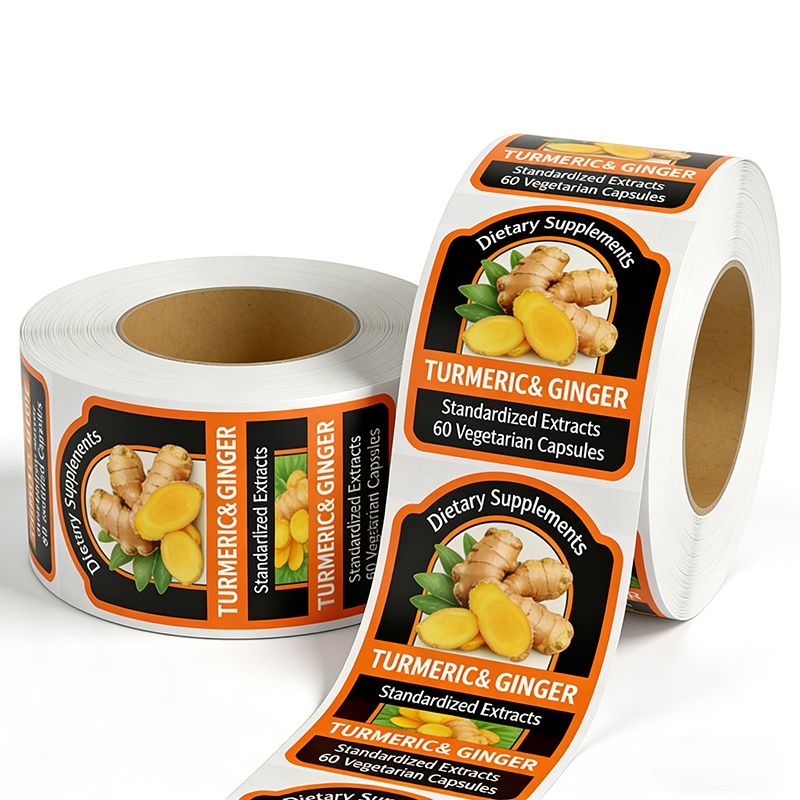 Supplement Powder Labels for Functional Food Packaging