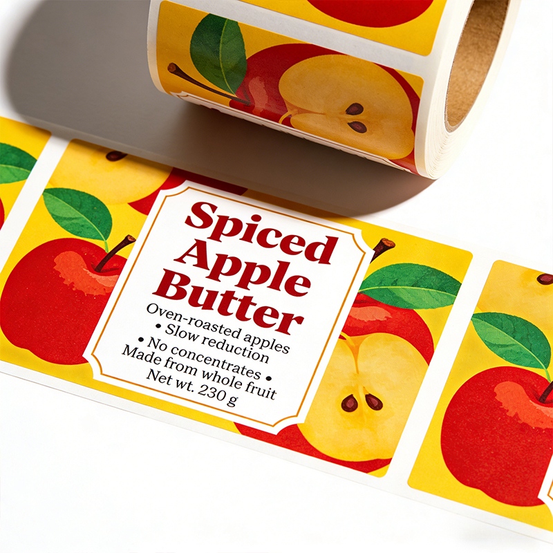 Jam Jar Labels for Food Packaging Manufacturer