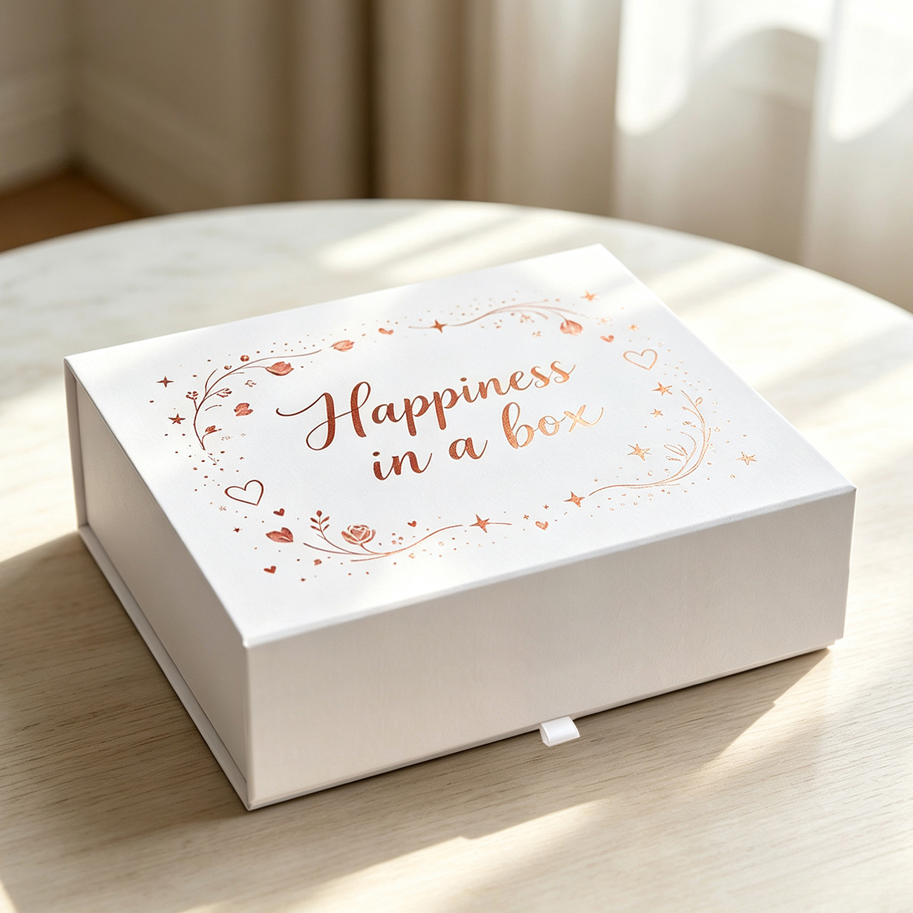 Custom Magnetic Gift Box | Luxury Flip-Top Folding Packaging Box | Corporate Brand Gift Packaging