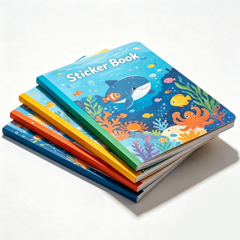 Reusable Sticker Books & Sticker Album Sheets Manufacturer