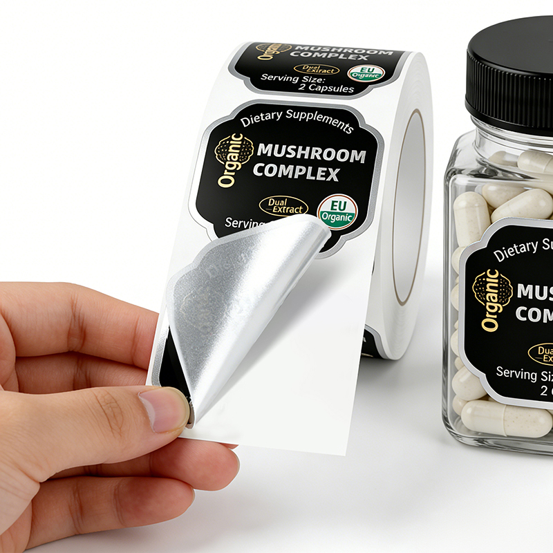 Supplement Powder Labels for Functional Food Packaging