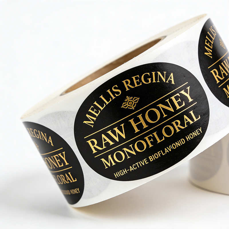 Custom Printed Waterproof Logo Stickers for Brand Promotion