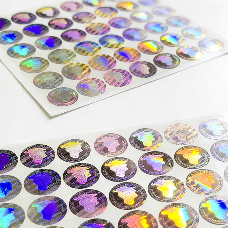 Custom Hologram Anti-Counterfeit Security Sticker Labels Wholesale