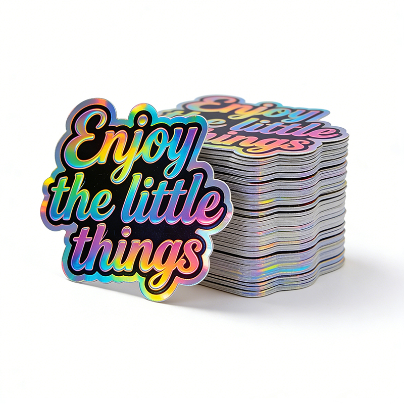 Custom Holographic Laser Vinyl Stickers Wholesale Supplier