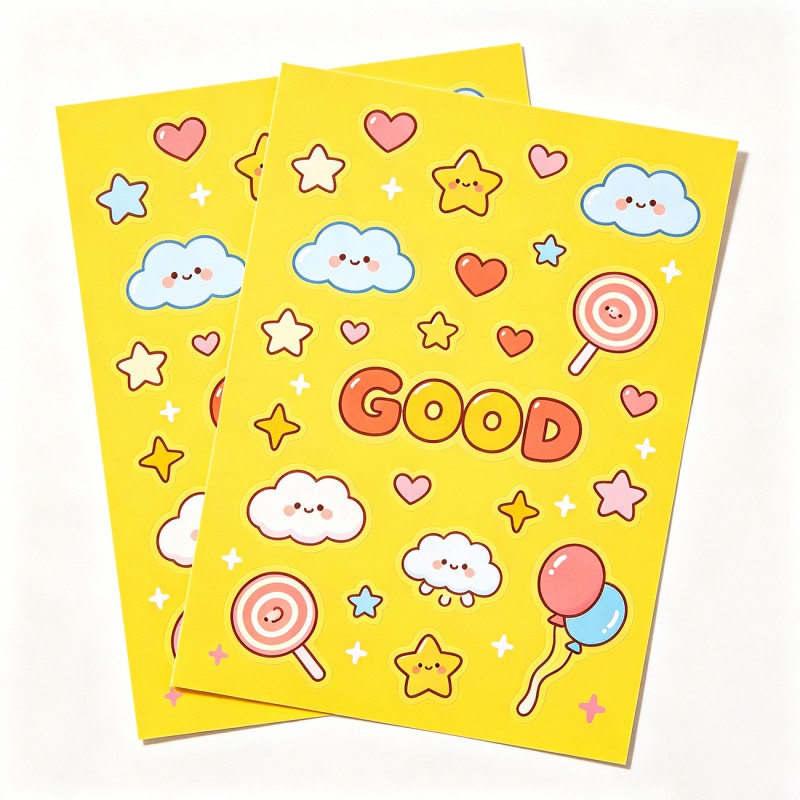 Custom Vinyl Stickers for Kids Rewards & Craft Projects