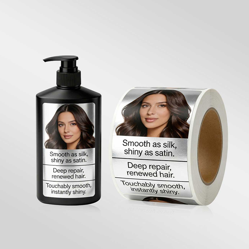 Waterproof BOPP Hair Conditioner Bottle Labels Manufacturer