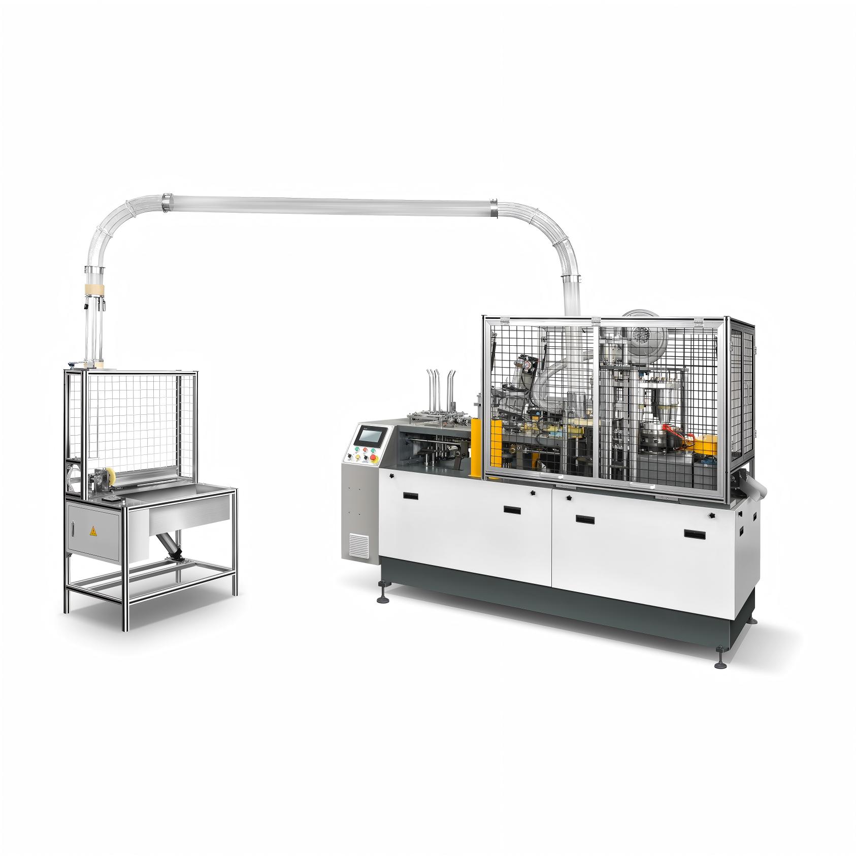 Macchina automatica per la produzione di bicchieri di carta ZBJ-OC12 PRO (a velocità media)