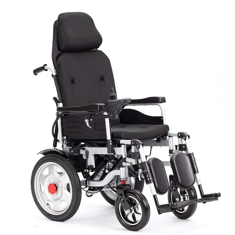 Folding High Power Motor Carbon Steel Electric Wheelchair
