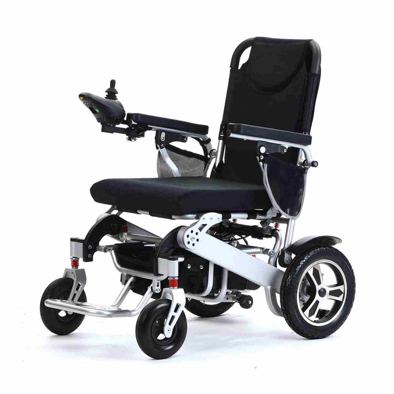 Automatic Reclining Lightweight Folding Electric Wheelchair
