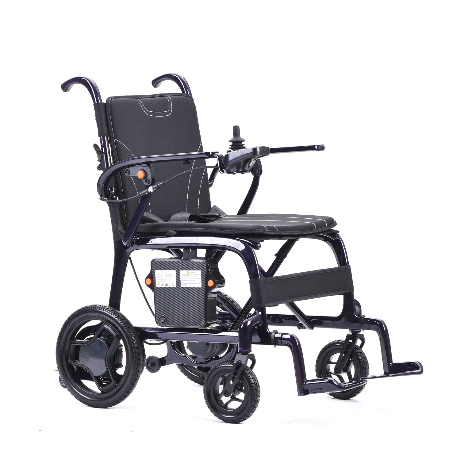New Style 150/200W*2 Brushless Motor Lightweight Foldable Carbon Fiber Electric Wheelchairs