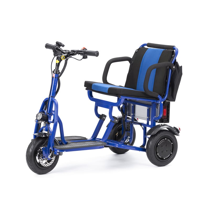 Red Four Wheel Electric Senior Mobility Scooter