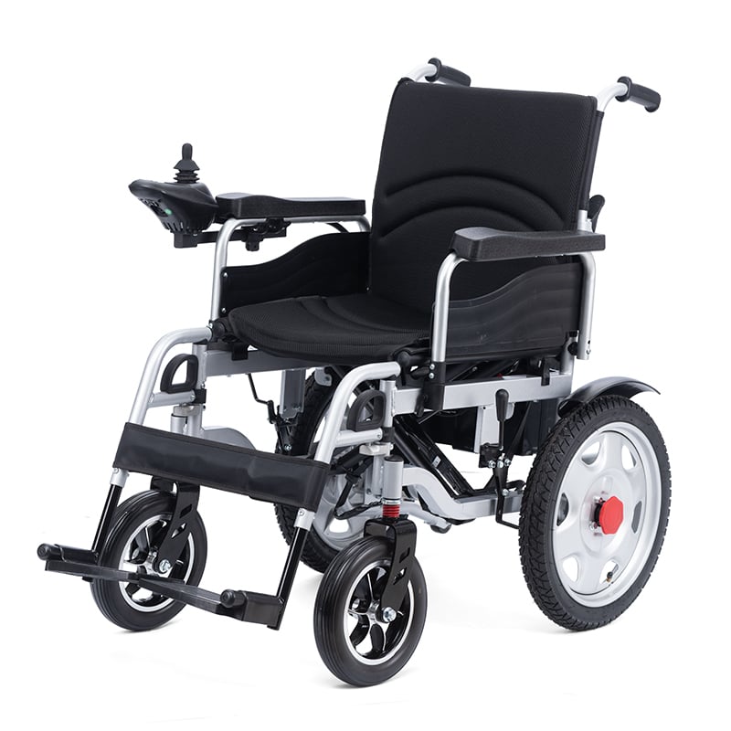 Carbon Steel Big Wheels Portable Electric Wheelchair