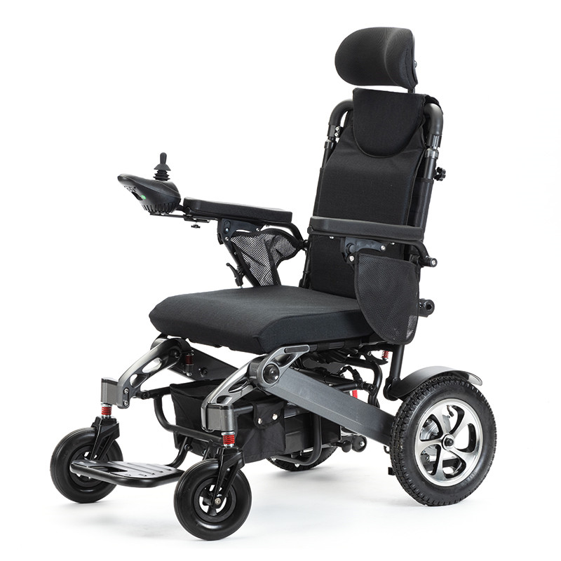 Lightweight Aluminium Alloy Foldable Electric Wheelchair