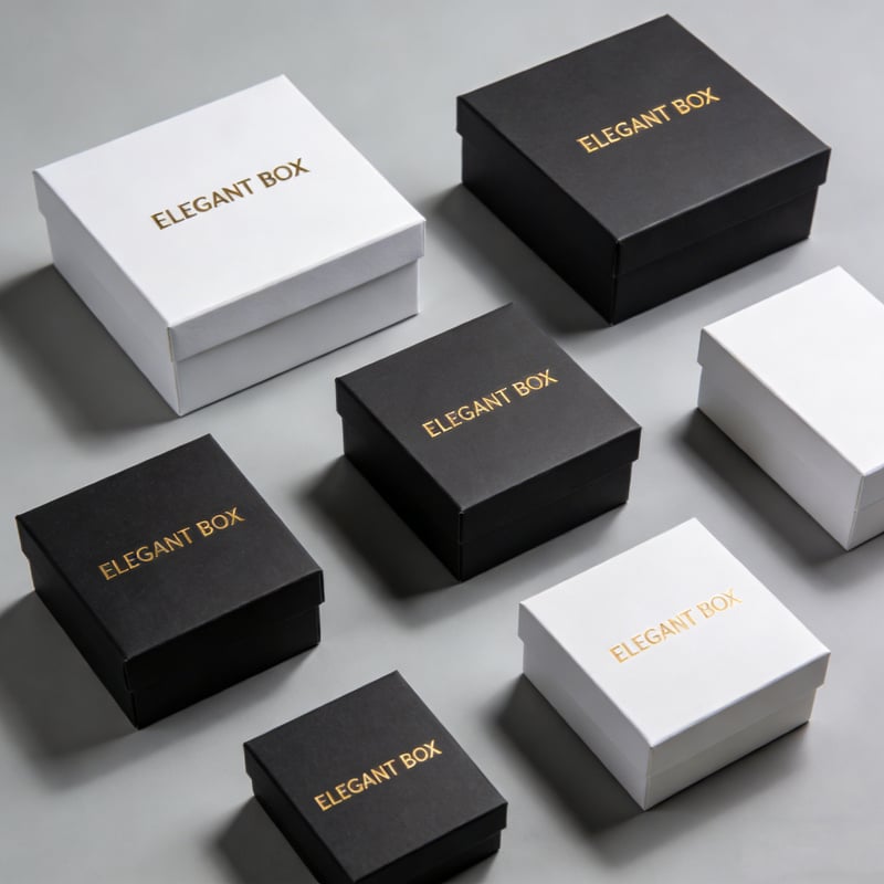 Jewelry gift box elegant packaging solution for presenting necklaces bracelets and rings as special occasion gifts