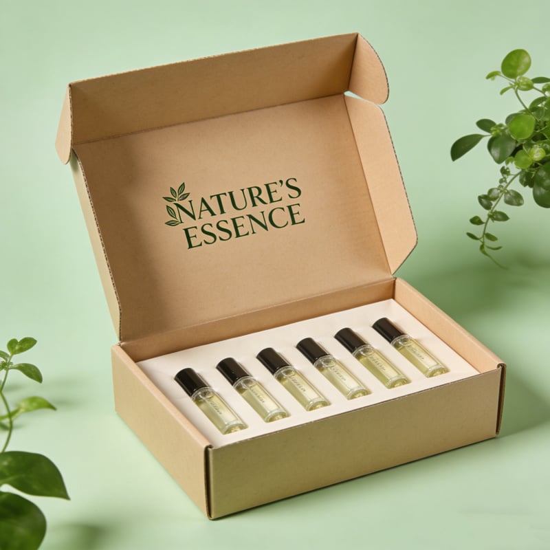 Mini perfume box for small bottles like 5ml 10ml ideal for gifts with purchase or promotional sets