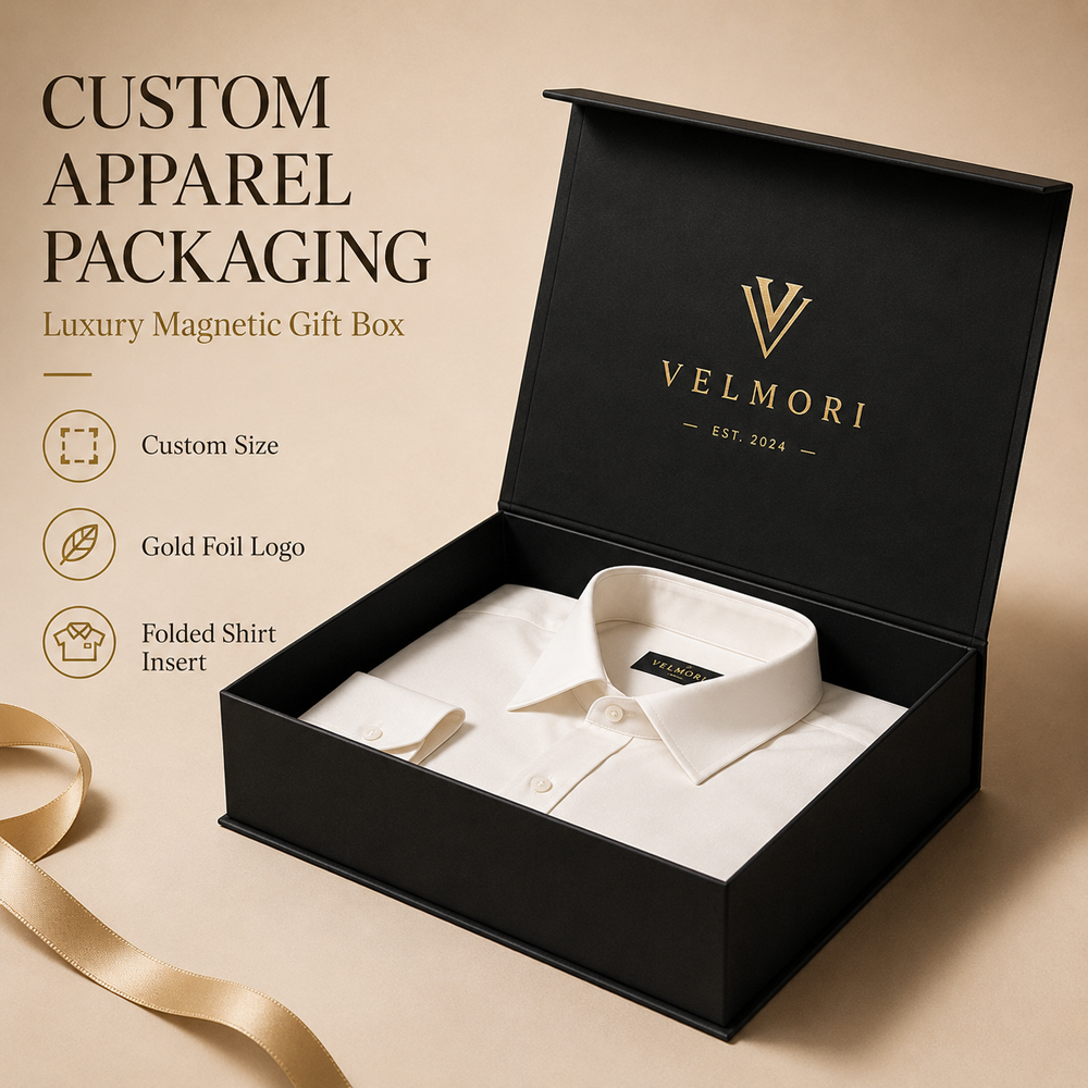 Magnetic gift box luxury rigid packaging with custom logo for jewelry watches and high end electronics premium presentation case