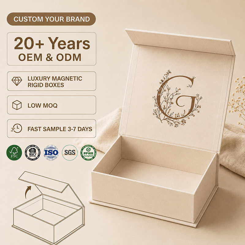 Custom rigid paper boxes magnetic closure foldable gift box packaging luxury with logo for perfume cosmetics rigid cardboard
