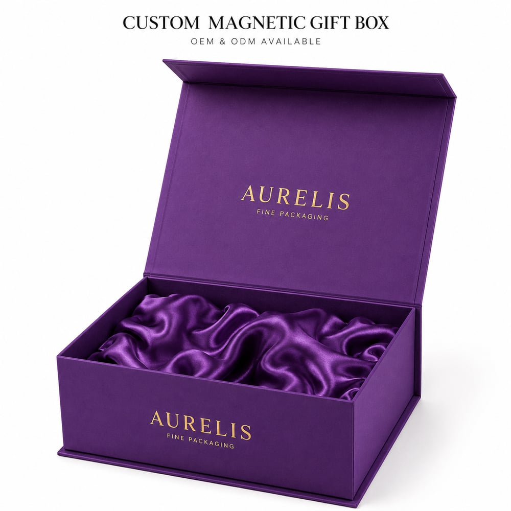 Custom logo paper boxes folding magnetic closure rigid gift box packaging luxury for premium product gifts
