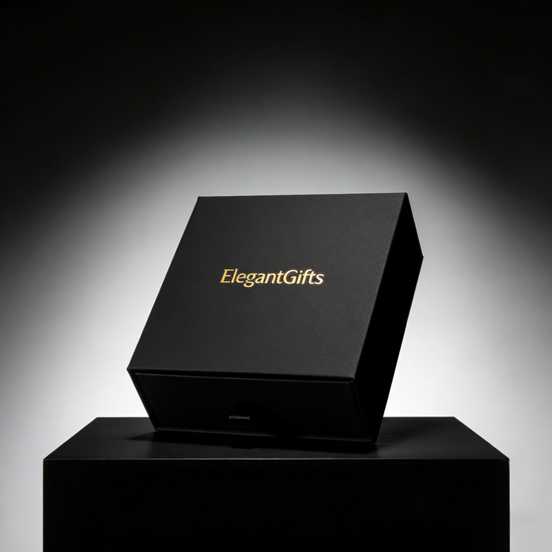 Custom magnetic closure box rigid construction for luxury brands and corporate gifting solutions