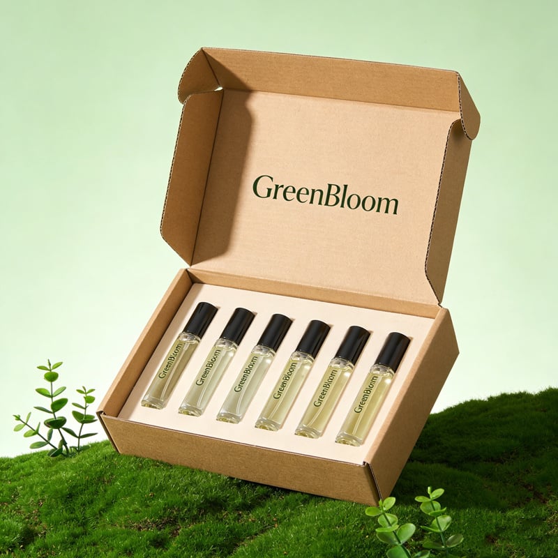Mini perfume box for small bottles like 5ml 10ml ideal for gifts with purchase or promotional sets