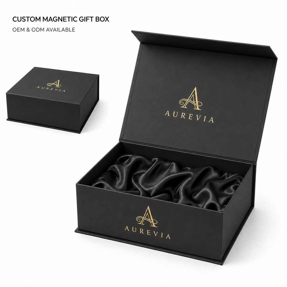Custom paper boxes rigid magnetic folding closure gift box packaging luxury logo for jewelry and watches
