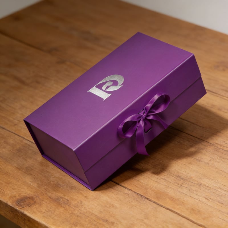 Custom magnetic box packaging with your logo for corporate gifts promotional items and brand launches