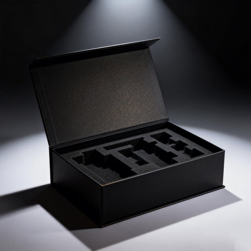 Collapsible gift boxes with magnetic closure eco friendly paper material for sustainable packaging