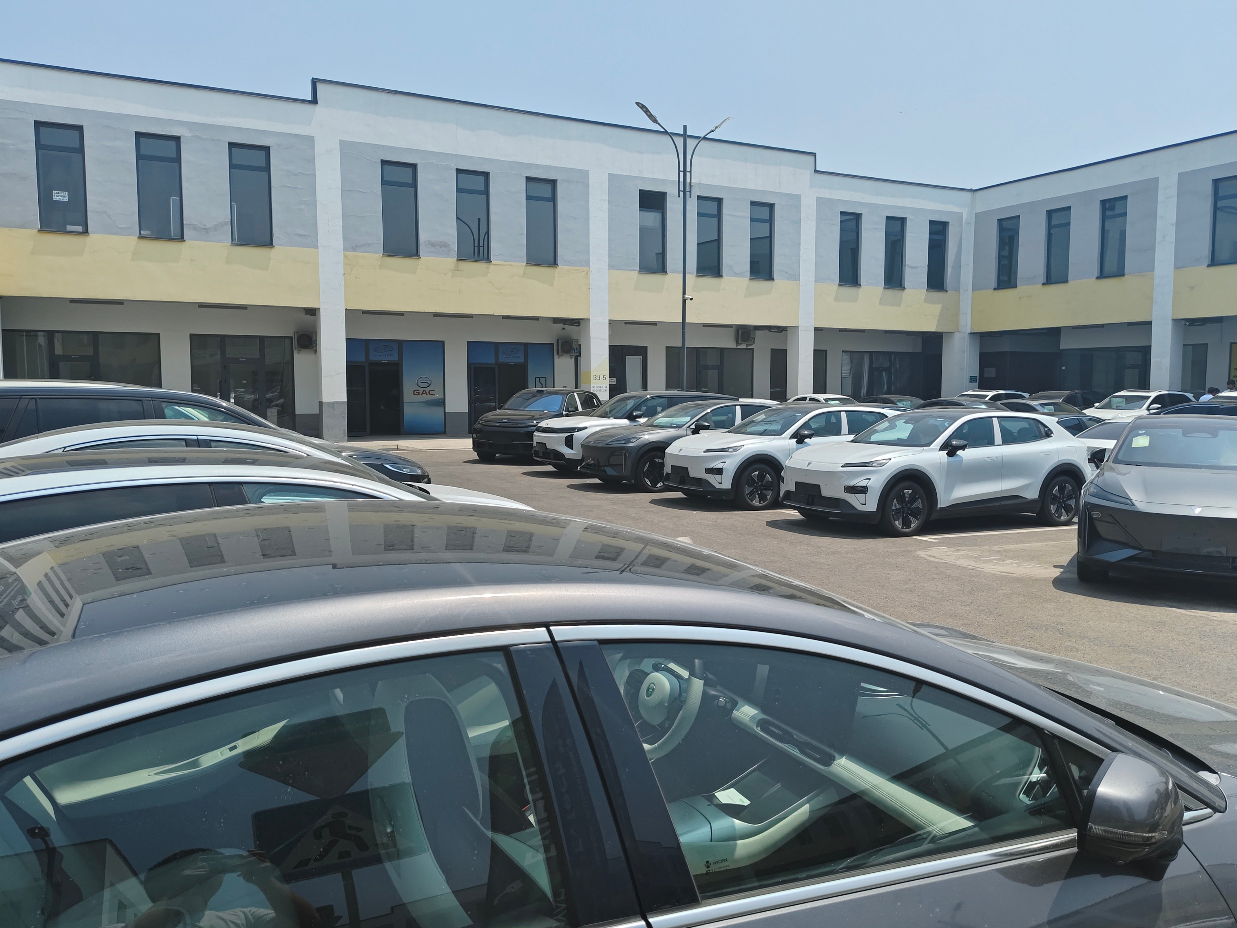 CarX Global showroom in Tashkent serving Central Asia dealers
