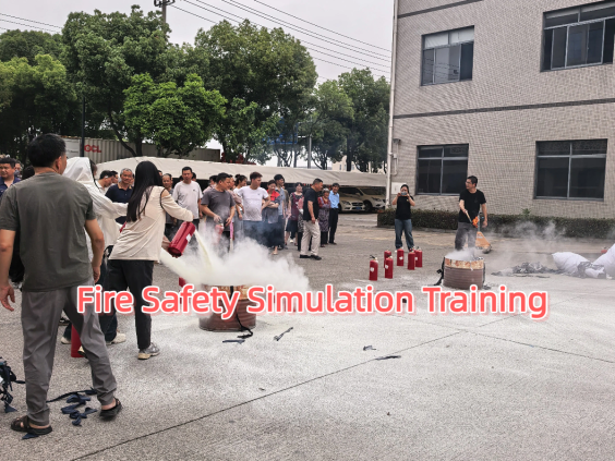 Jiaxing Linzhihang Reinforces Production Safety with On-Site Fire Drill Exercise