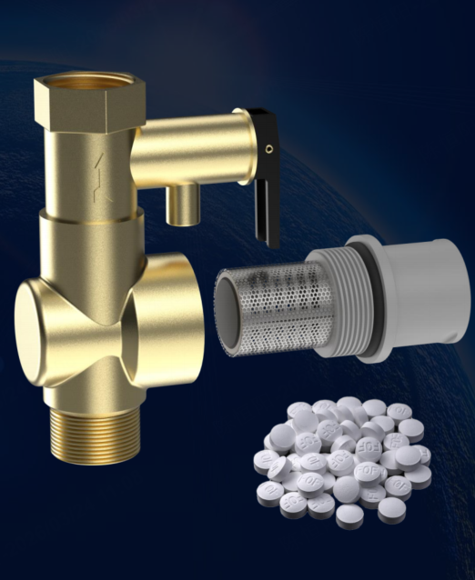 Pre-installed Magnetic Anti-scale Valve