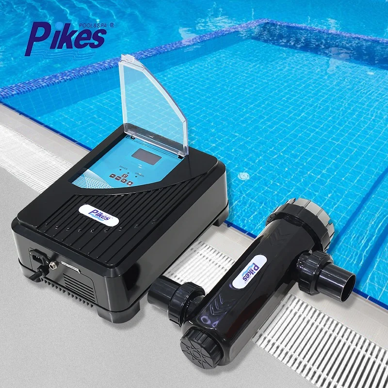 What does a pool salt chlorinator do?