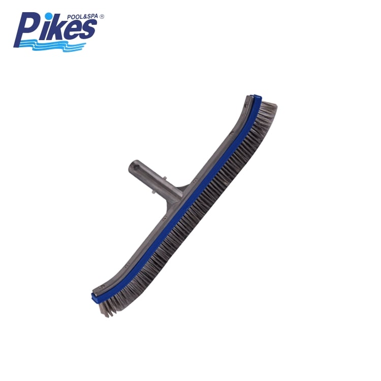 Stainless Steel Algae Brush | Heavy-Duty Swimming Pool Cleaning Brush