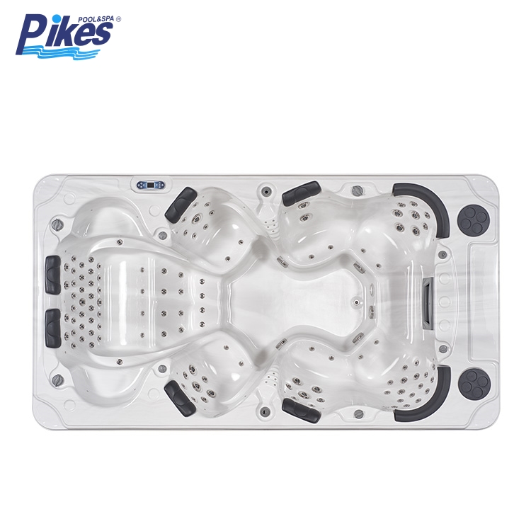 Factory Supply Deluxe Massage Spa Tub Outdoor Whirlpool Hot Tubs For 8 Persons