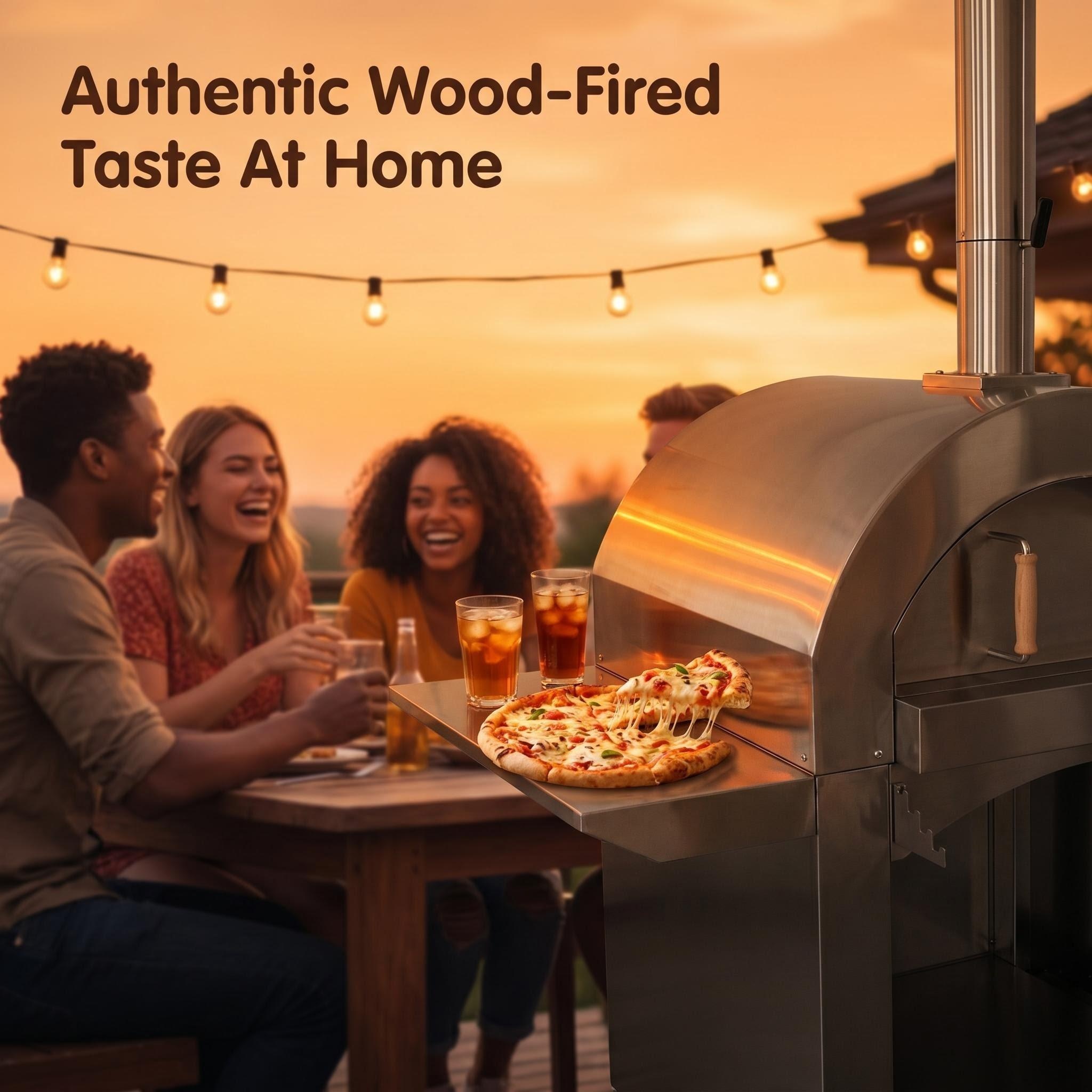 Stainless Steel Pizza Oven for Outdoor Cooking manufacture