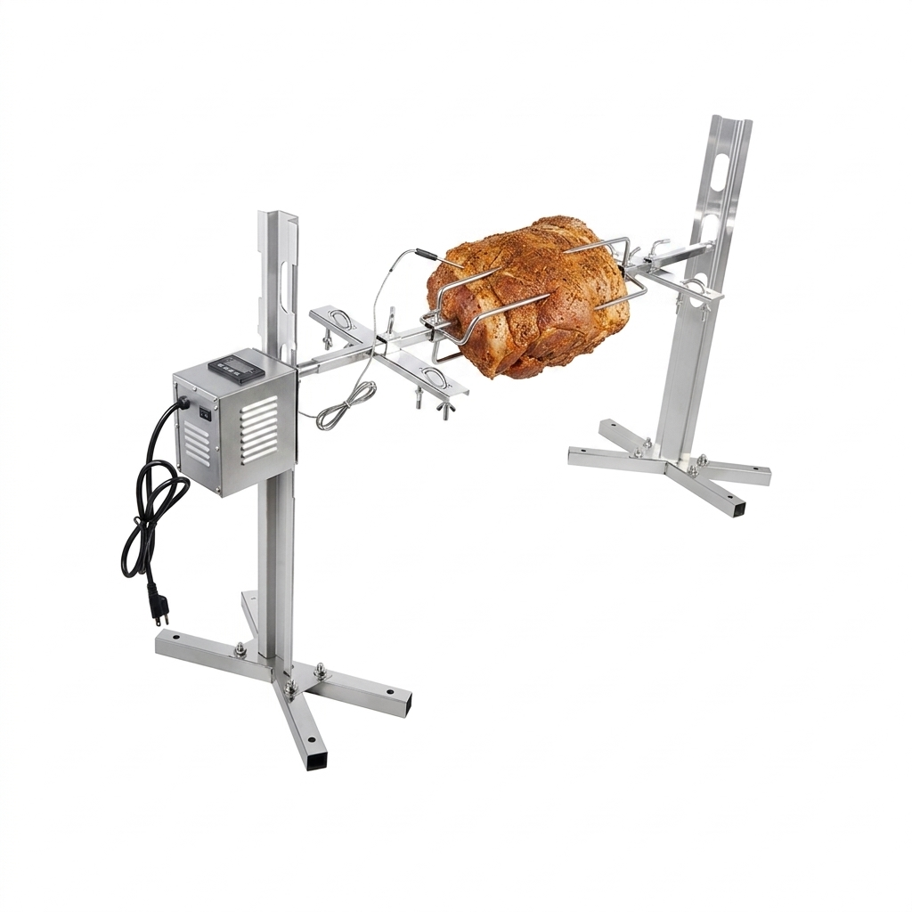 Stainless Steel Modern Charcoal Rotisserie Grill Kit Outdoors supplier