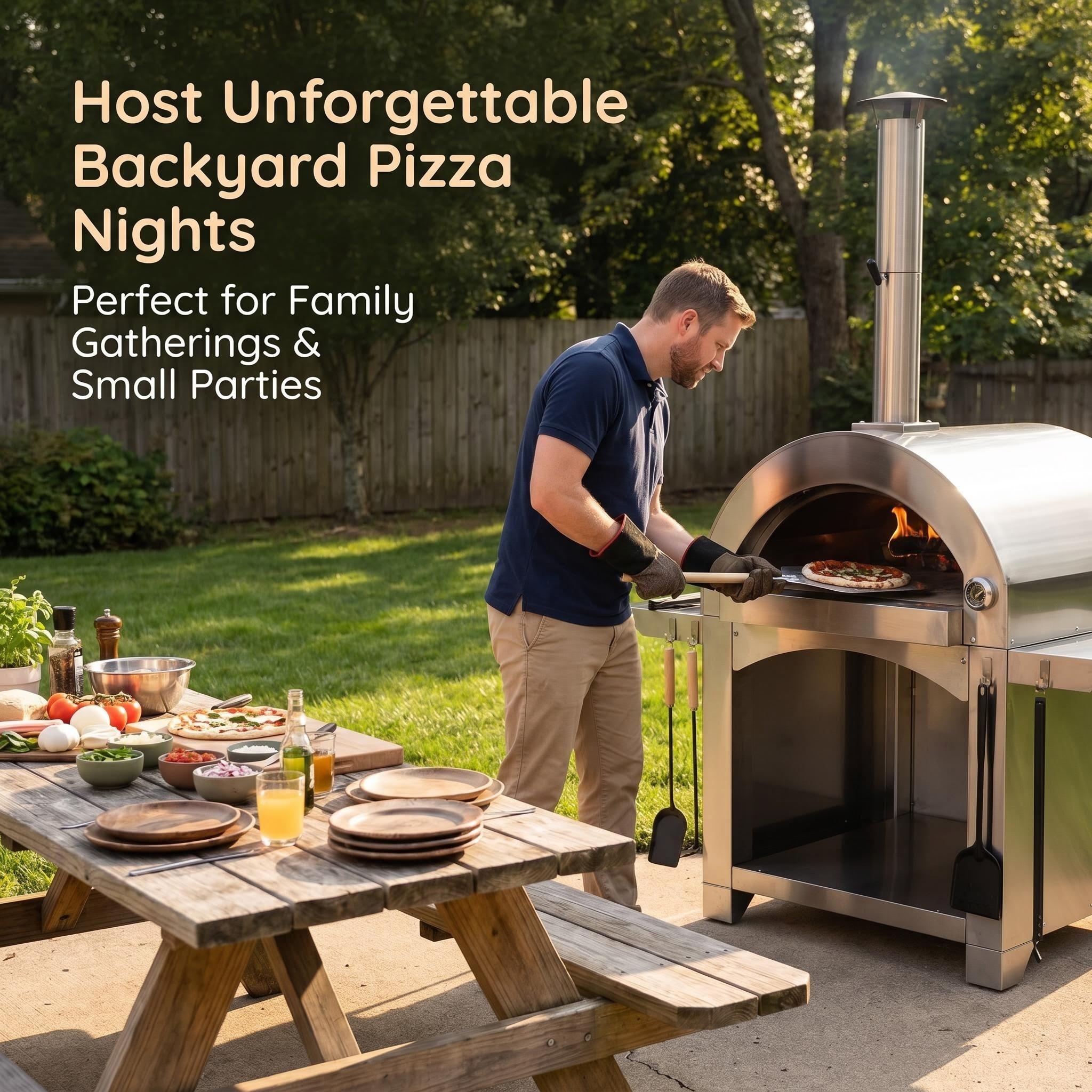 Stainless Steel Pizza Oven for Outdoor Cooking factory