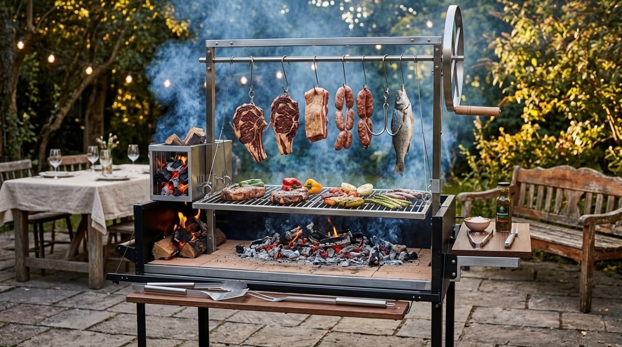 Hot Selling Parrilla Commercial Santa Maria Grill manufacture