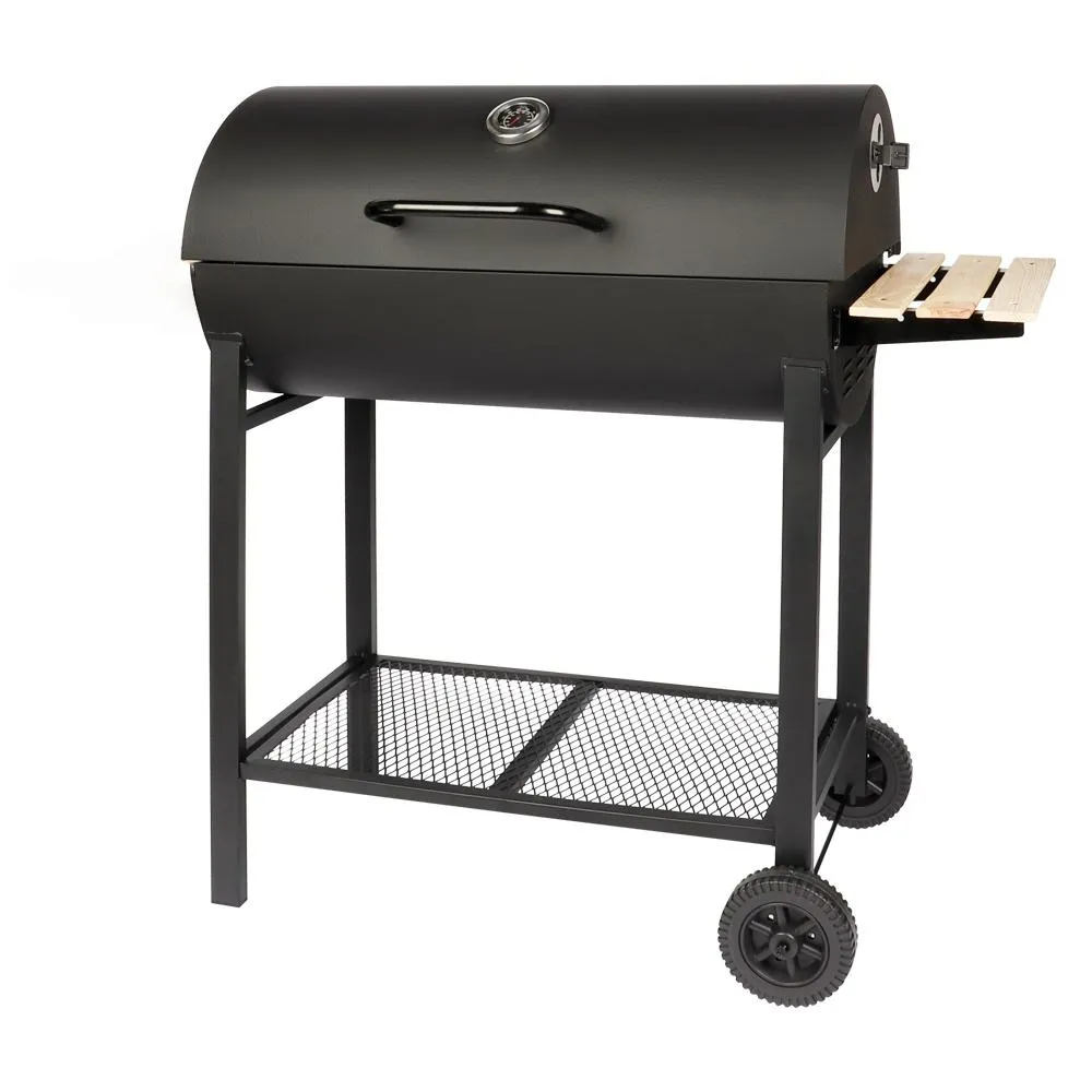 Why is a heavy duty charcoal bbq grill essential for professional home chefs