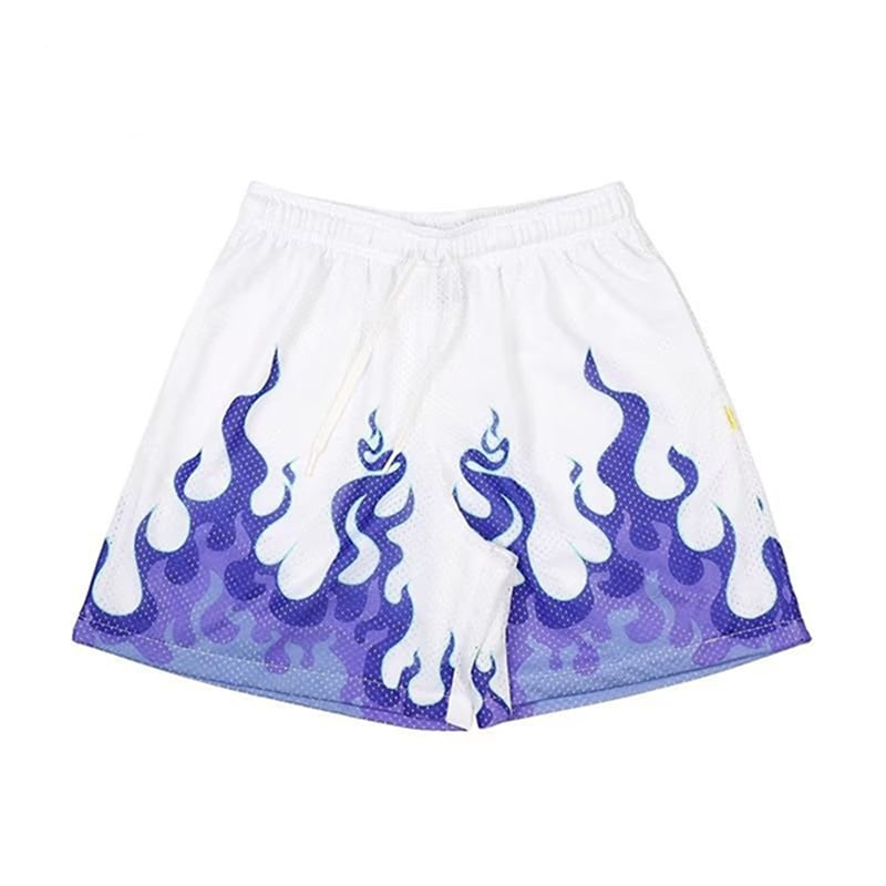 Men's American Streetwear Basketball Shorts, 4