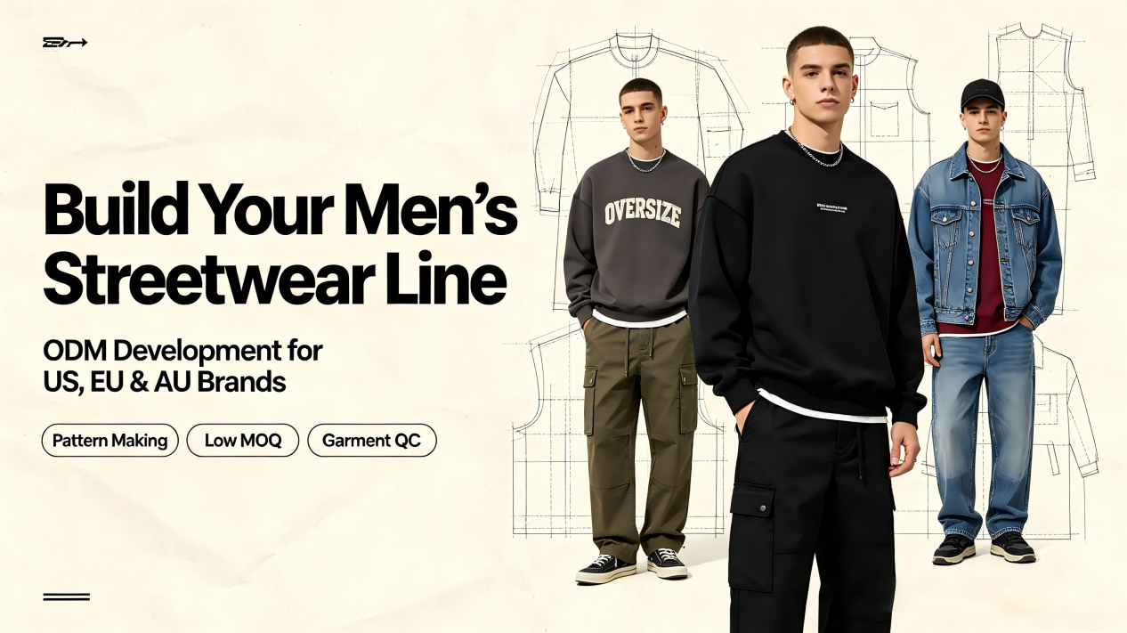Custom Men’s Streetwear ODM Manufacturer for EU, USA & Australia Independent Brands.png