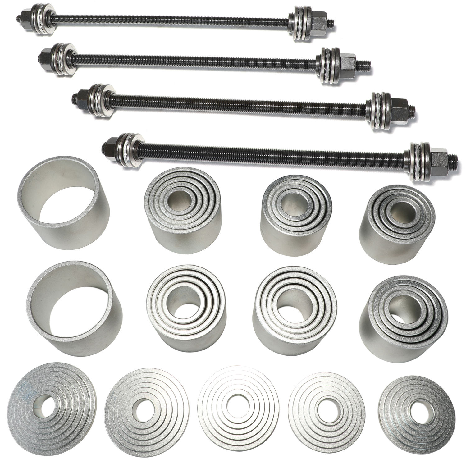 39 PCS Universal Press and Pull Sleeve Kit Bush Bearing Removal Insertion Tool Set Bushing Remove and Install Tools