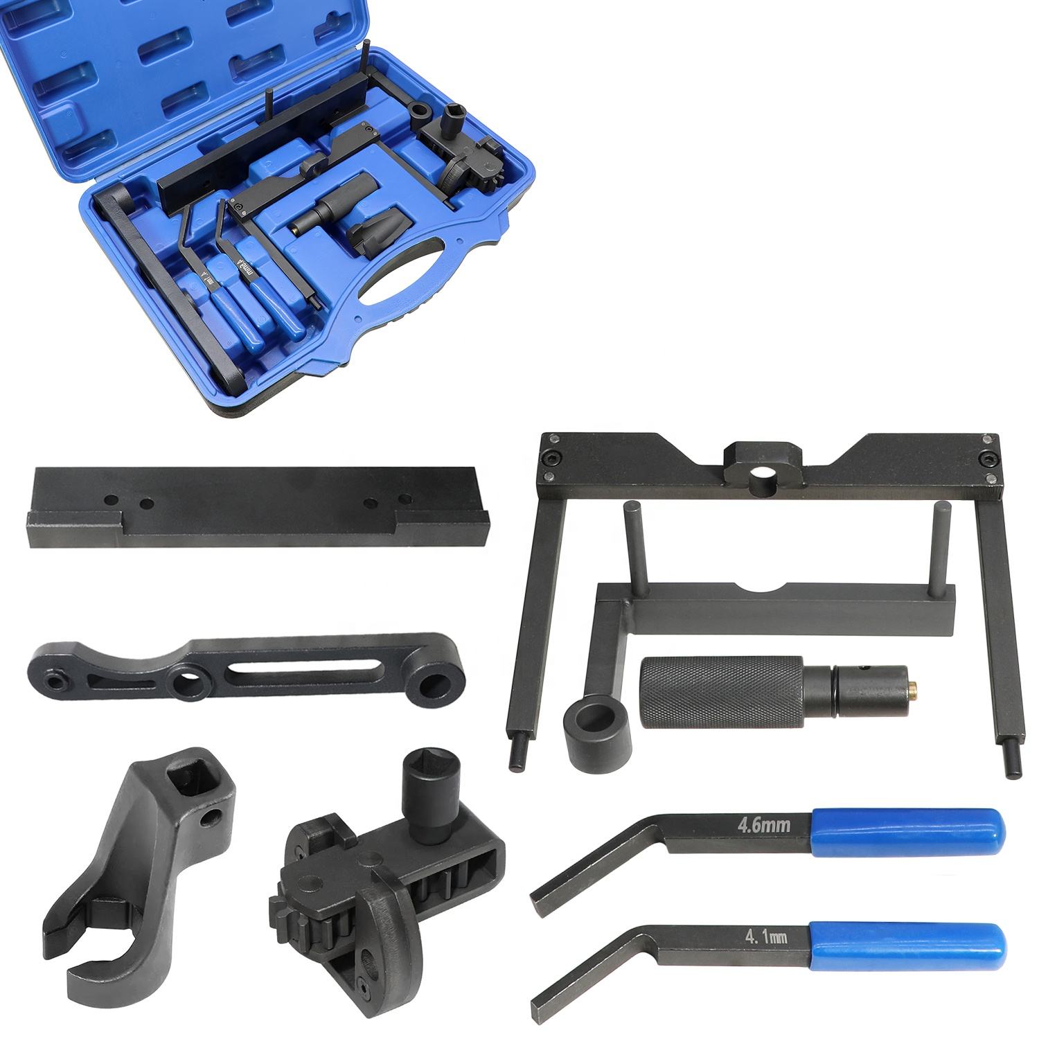 9PCS Camshaft Timing TDC Locating Pin Engine Brake Adjustment Tool for Detroit Diesel DD13 DD15 DD16 Mercedes Benz Actros Aetgo