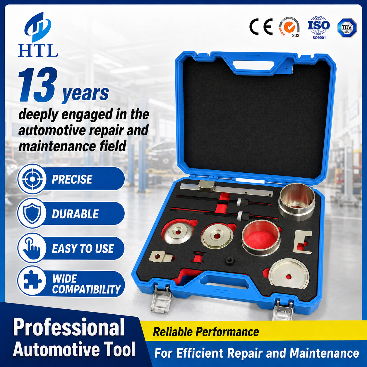 Front Suspension Silent Block Extraction and Installation Tool Kit for VW AUDI Subframe Bushing Control Arm Bushing Removal Tool